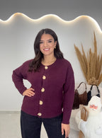 Nasia Ζακέτα Μπορντώ