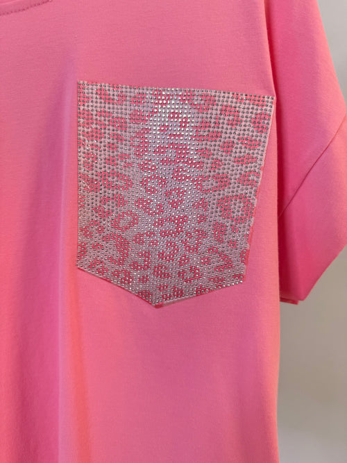 Pink Strass T-Shirt