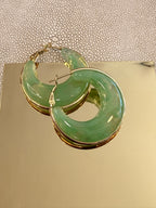 Mint Gold Earrings