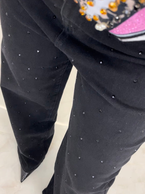 Black Strass Jean