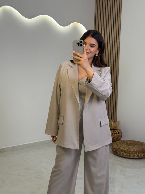 Sonia Blazer Χρώμα της Άμμου
