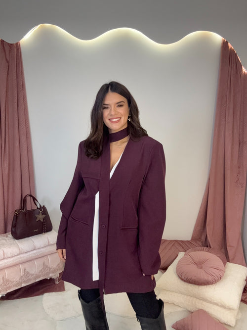 Valeria Blazer Μπορντώ