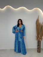 Boho Set Γαλάζιο