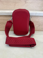 Χιαστί τσαντάκι Μπορντώ