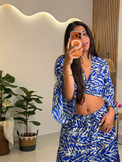 Jasmin Set Blue