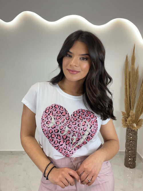 T-shirt Pink Heart