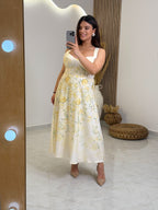 Florencia Dress Yellow