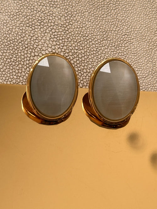 Chic Oval Earrings
