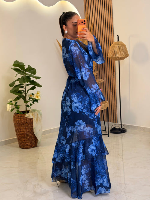 Lidia Dress Blue