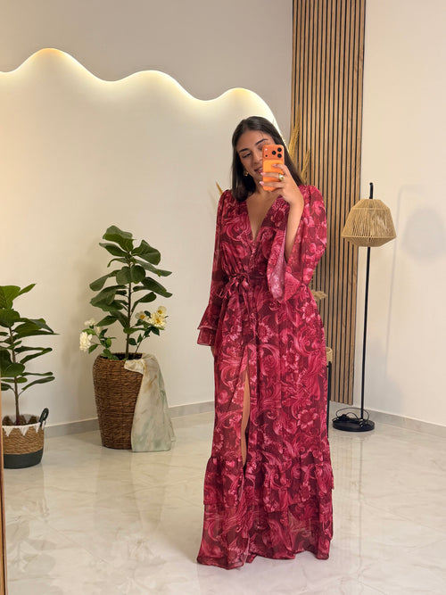 Kallia Dress Cherry