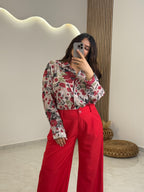 Floria Πουκάμισο Red