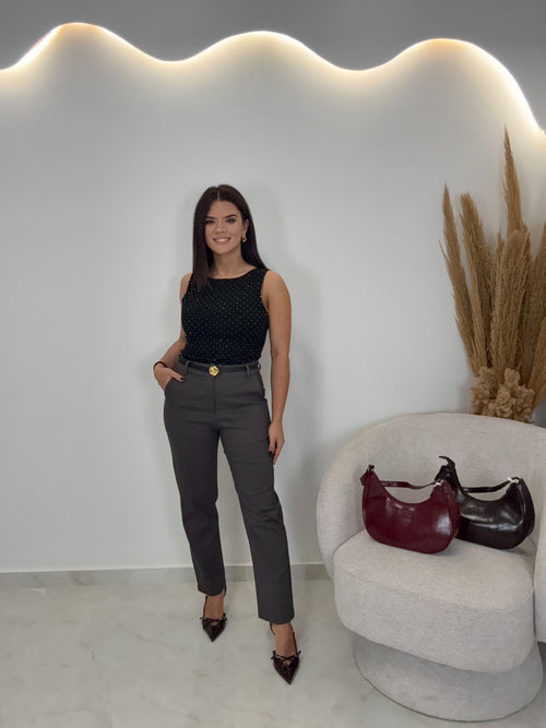 Παντελόνι Office Dark Grey
