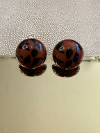Animal Print Earrings