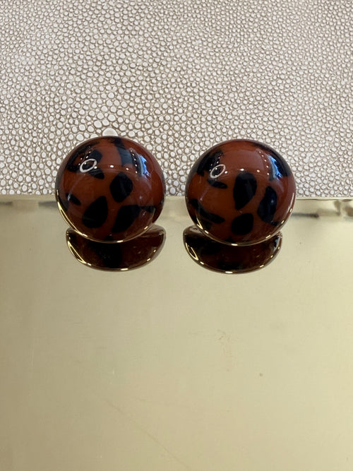 Animal Print Earrings