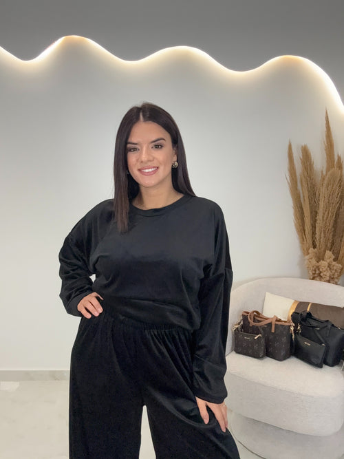Velvet Set Black