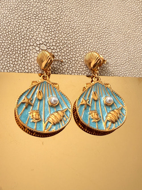 Summer Blue Earrings