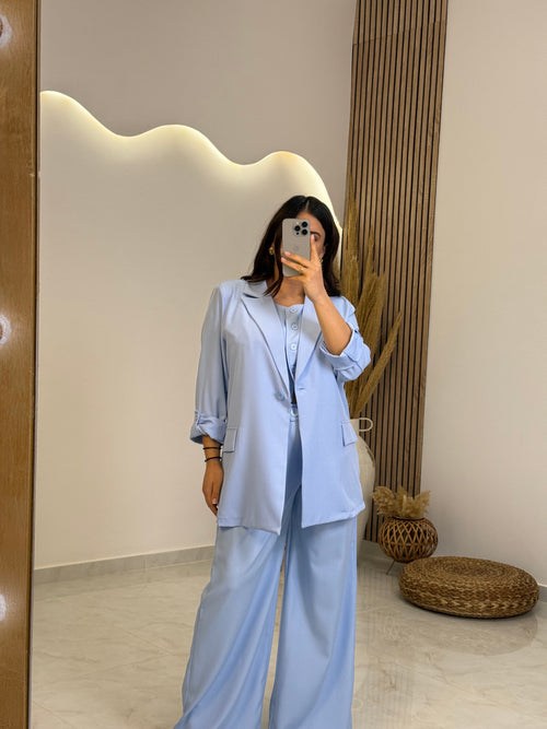Kelly Blazer Baby Blue