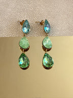 Mint Strass Earrings