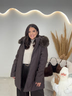 Annie Μπουφάν Διπλής Όψης Chocolate