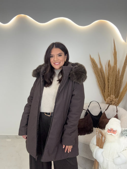 Annie Μπουφάν Διπλής Όψης Chocolate