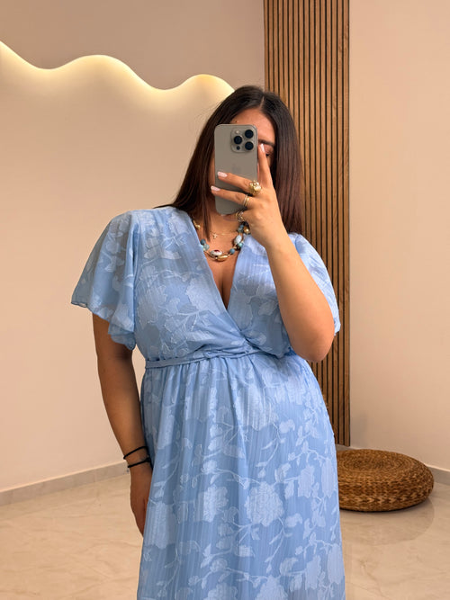 Melina Dress Baby Blue
