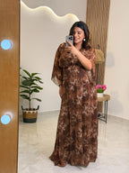 Lina Dress Chocolate