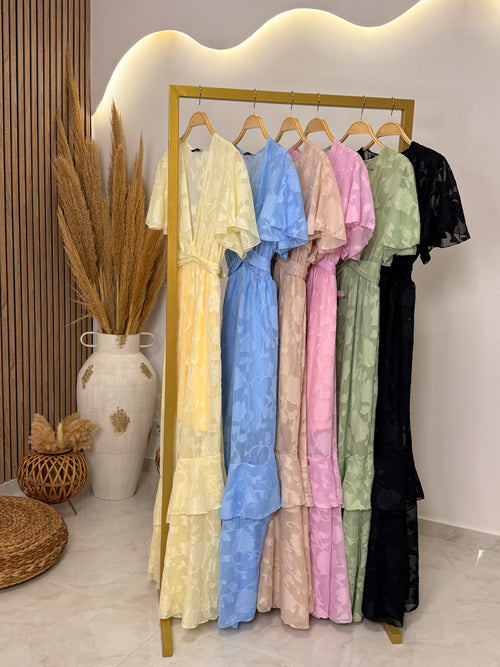 Melina Dress Yellow