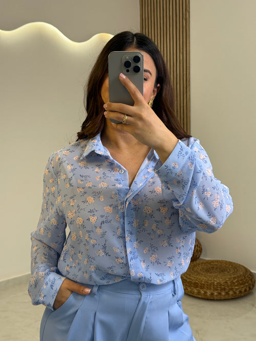 Margarita Πουκάμισο Γαλάζιο