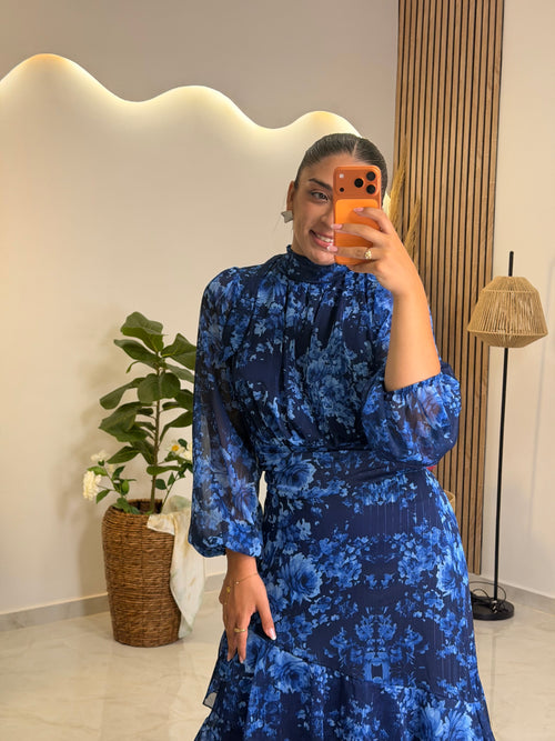 Zenilda Dress Blue