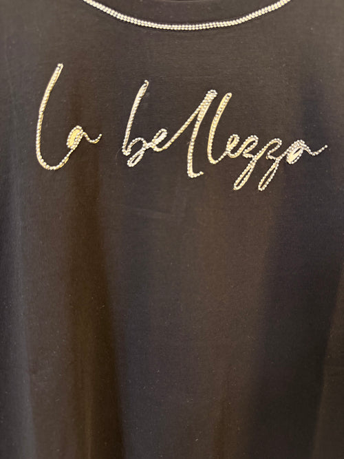 T-Shirt Black La Bellegga