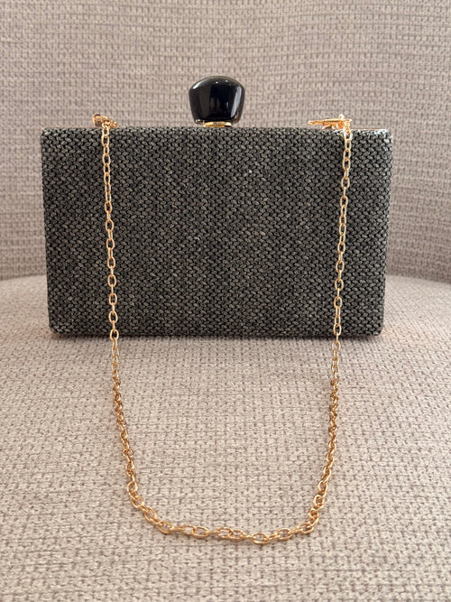 Melina Clutch Black
