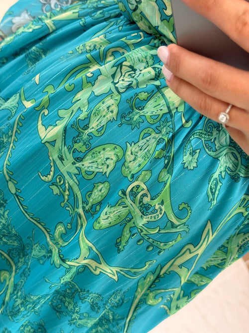 Cecilia Dress Σμαραγδί