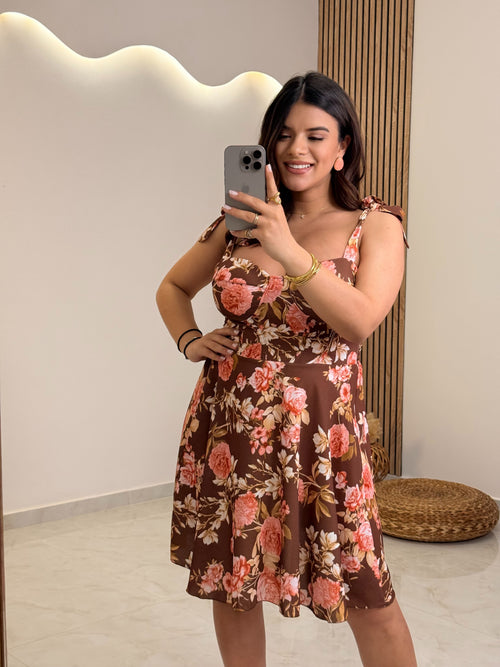 Fay Dress Brown