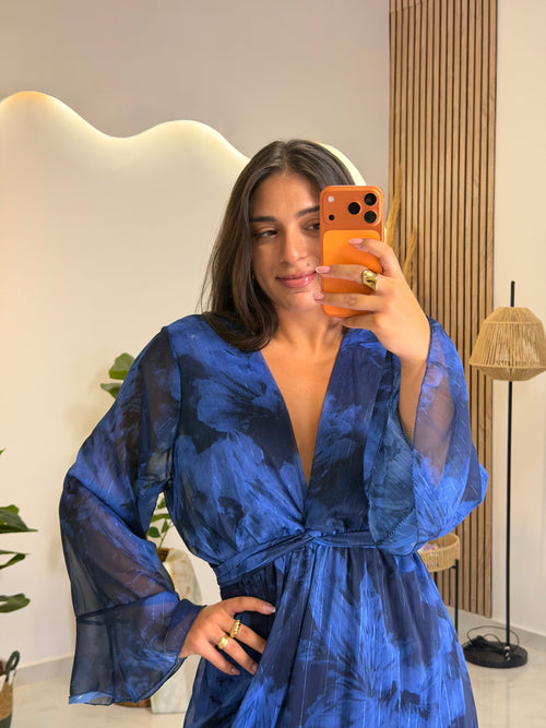 Alexia Dress Blue