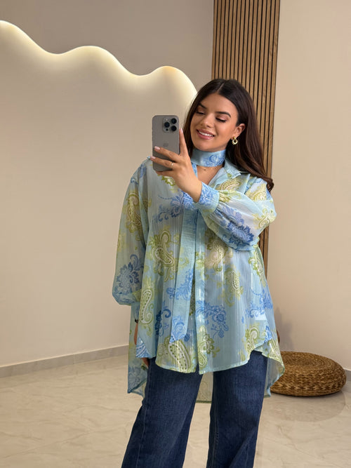 Kelly Πουκάμισο Aqua