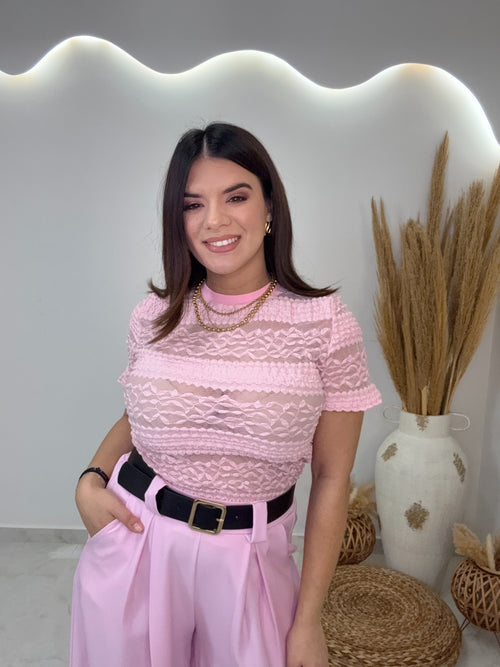 Cilia Παντελόνα Ροζ