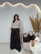 Melody Παντελόνα Καφέ