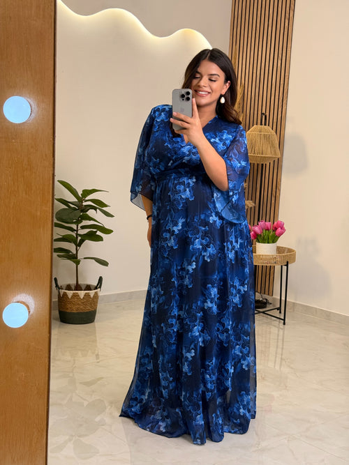 Lina Dress Blue