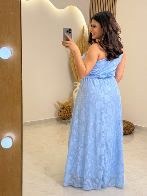 Veronica Dress Γαλάζιο
