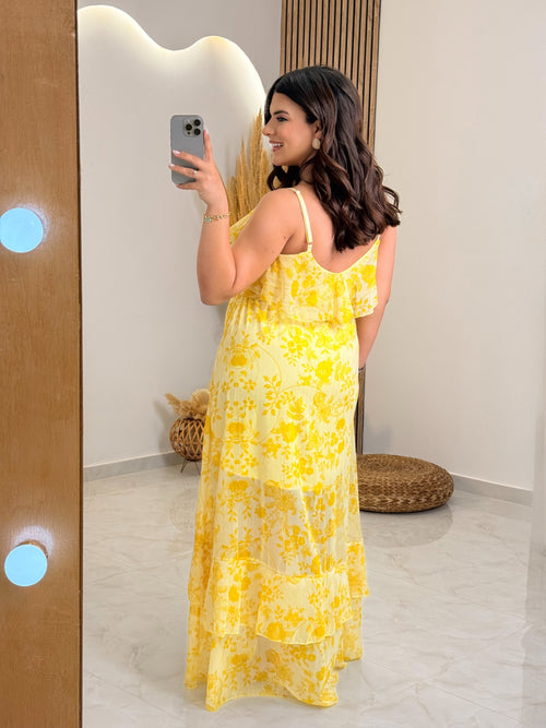 Emily Dress Yellow