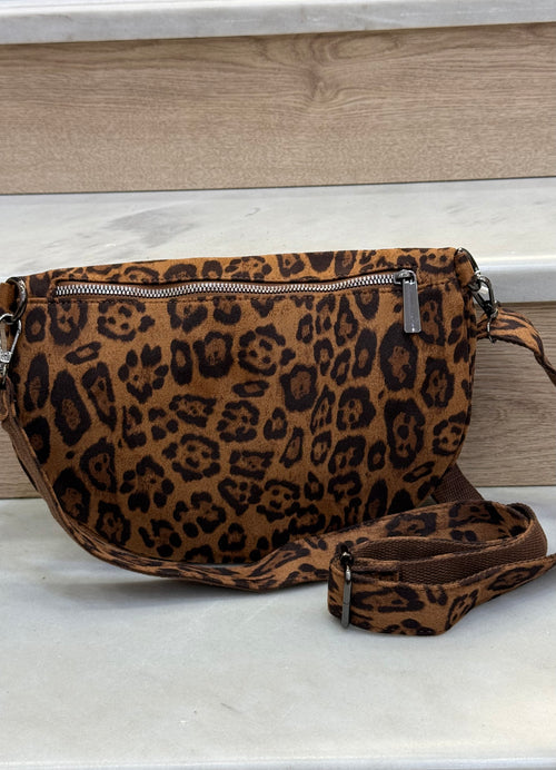 Χιαστί Τσαντάκι Καστόρι Animal Print