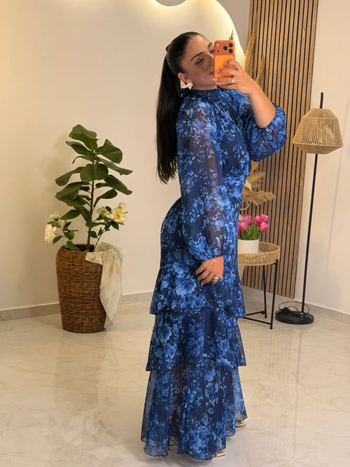 Zenilda Dress Blue