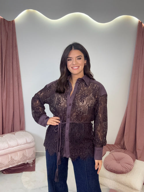 Leticia Πουκάμισο Μελιτζανί