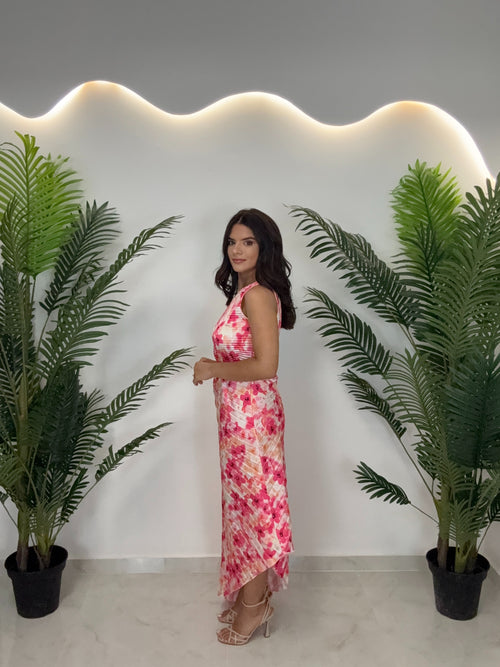 Floral Dress Pink
