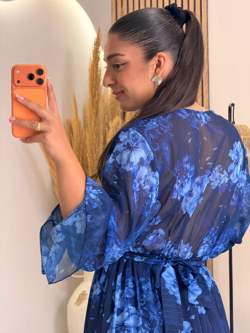 Lidia Dress Blue