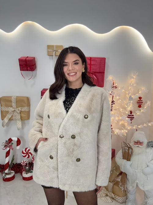 Felicia Γούνα Beige