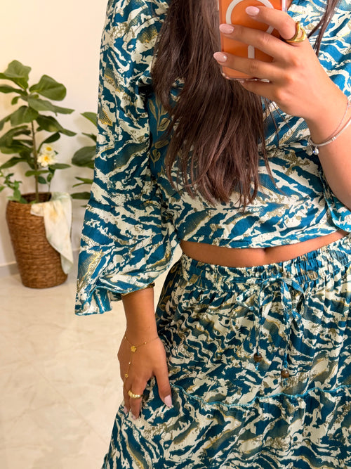 Jasmin Set Πετρόλ
