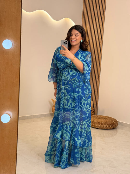 Cecilia Dress Blue
