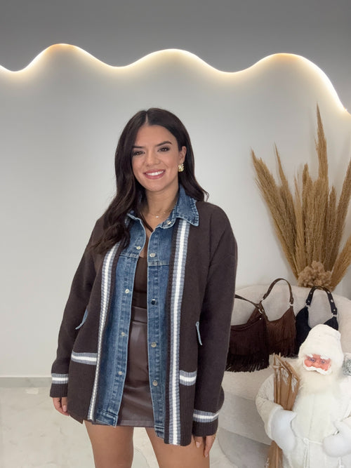 Jenny Ζακέτα Chocolate