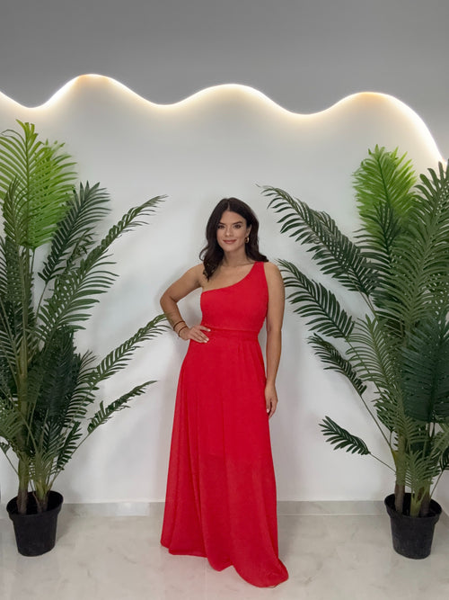 Zeta Red Dress